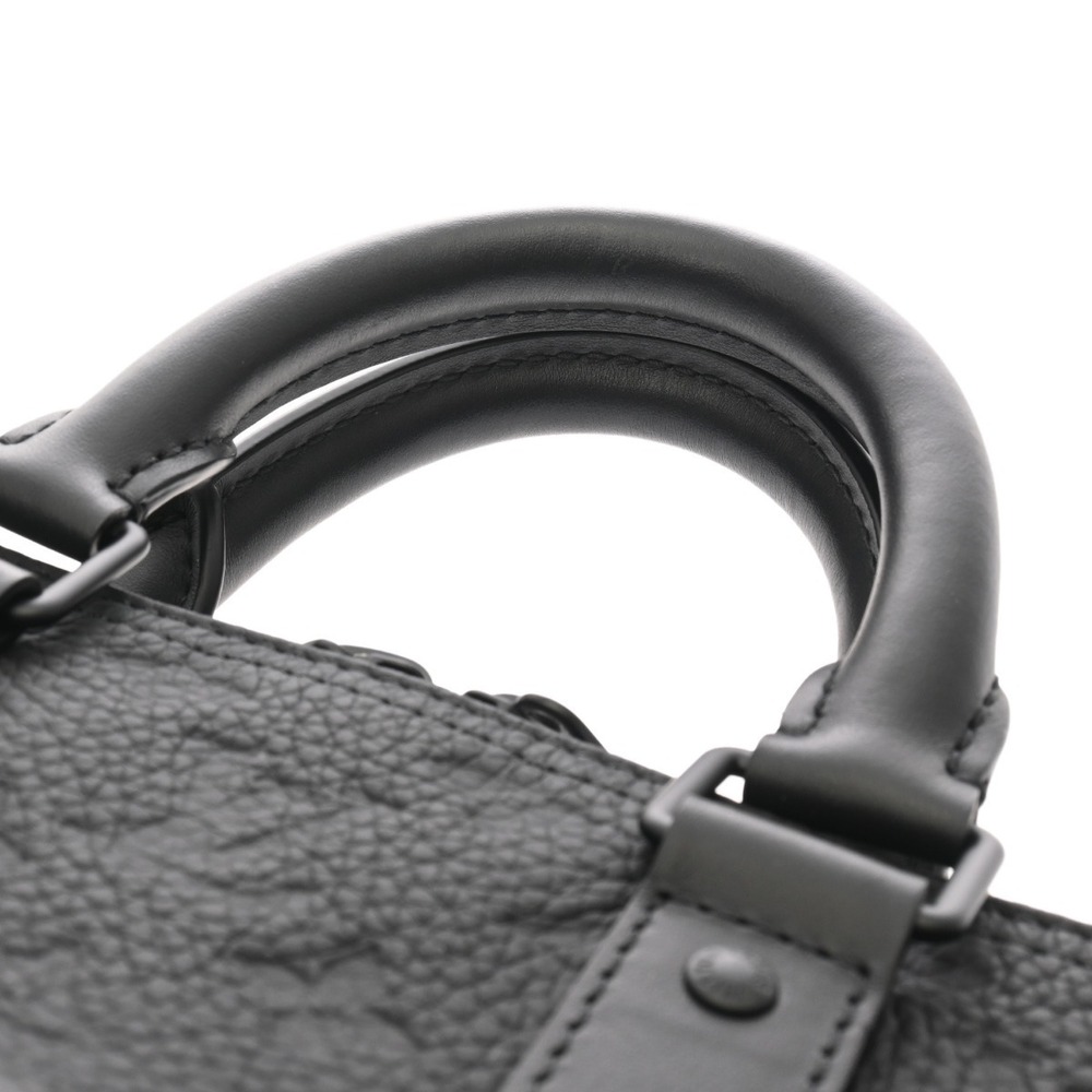 Louis Vuitton Monogram Keepall Bandouliere Noir Taurillon Leather Boston Bag - Picture 4 of 10